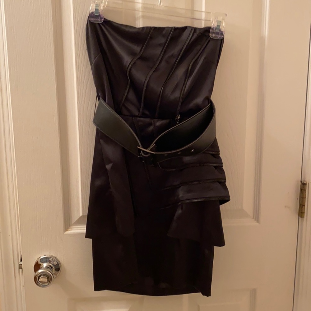 Strapless Black Dress